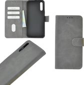 Pearlycase Grijs Hoes Wallet Book Case Geschikt voor Samsung Galaxy A50