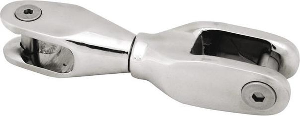 RVS Kettingwartel draaibaar 6 mm