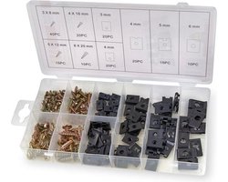 Dragon-Tools U - Clip - Speednuts & Parkers Assortiment - 170 delig