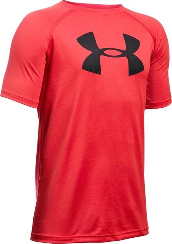 Bol Com Under Armour Tech Big Logo Ss Kids Tee 123 600 Vrouwen Zwart T Shirt Maat M Eu