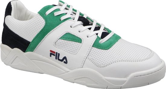 FILA Cedar CB Low Wit/Donkerblauw/Groen Heren Sneakers Wit Divers | Kleur  Wit Divers| | bol.com