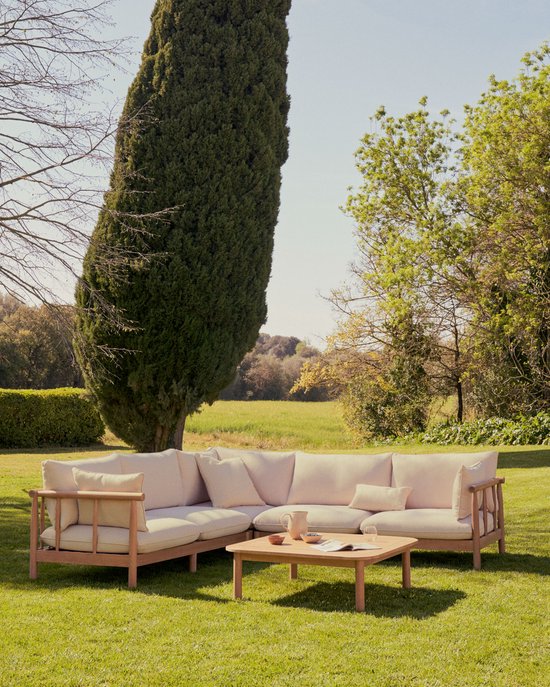 Favorie Hoekbank - Bruin U bank loungebank - 350 cm