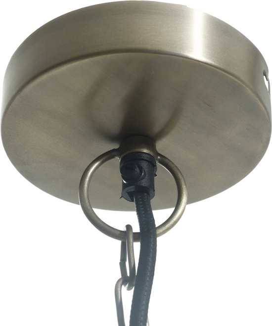 PTMD Syna Hanglamp - 47 x 47 x 56 cm - Ijzer - Messing