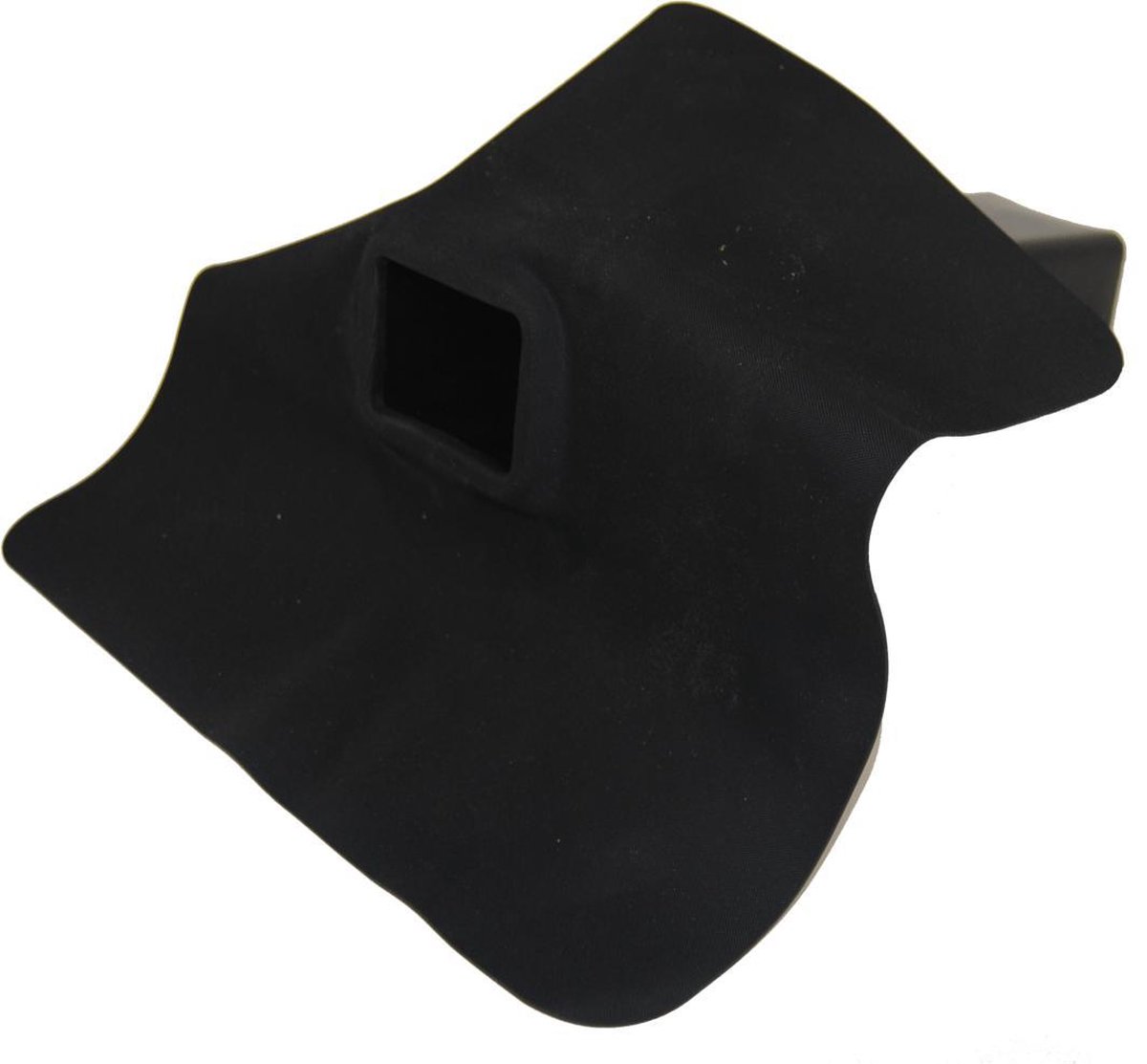 EPDM hemelwaterafvoer 60mm x 100mm - 90 graden uitloop