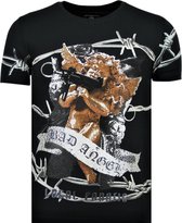 Bad Angel - Exclusief T shirt Heren - 6318N - Navy