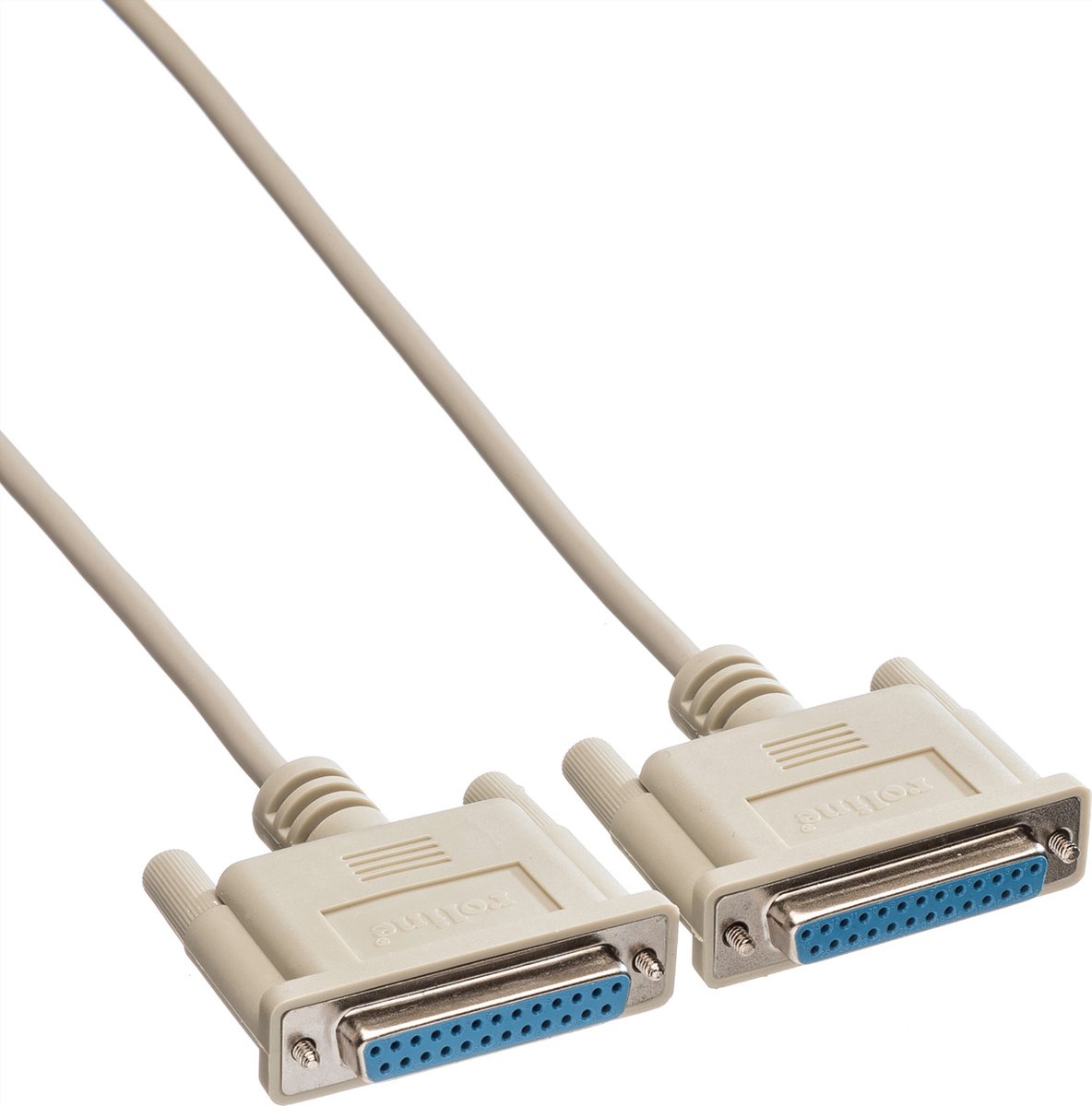 ROLINE RS232 Kabel D25 F/F, 1,8 m