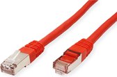 VALUE Patchkabel Cat.6 (Class E) S/FTP (PiMF), rood, 1,5 m