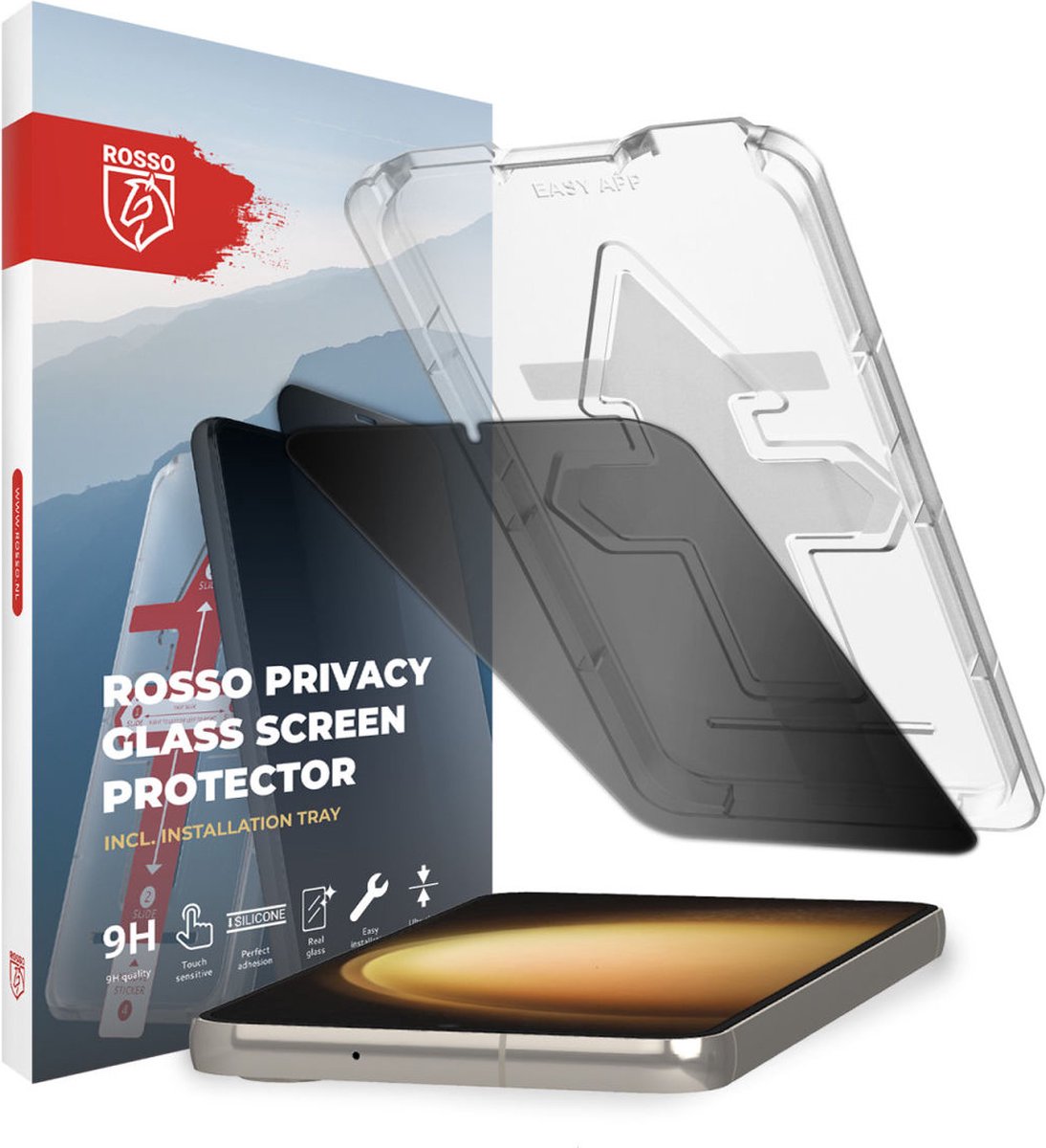 ivoler Magnetische beschermhoes voor iPhone 16 Pro, compatibel met