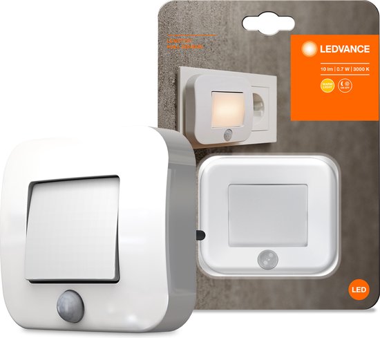 Ledvance LUNETTA Hall Sensor White | Nachtlampje met stekker met bewegingssensor