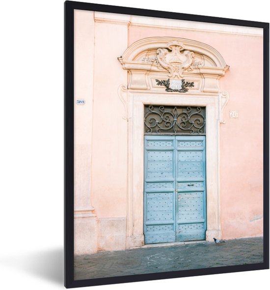 Porte - Rome - Blauw - Architecture