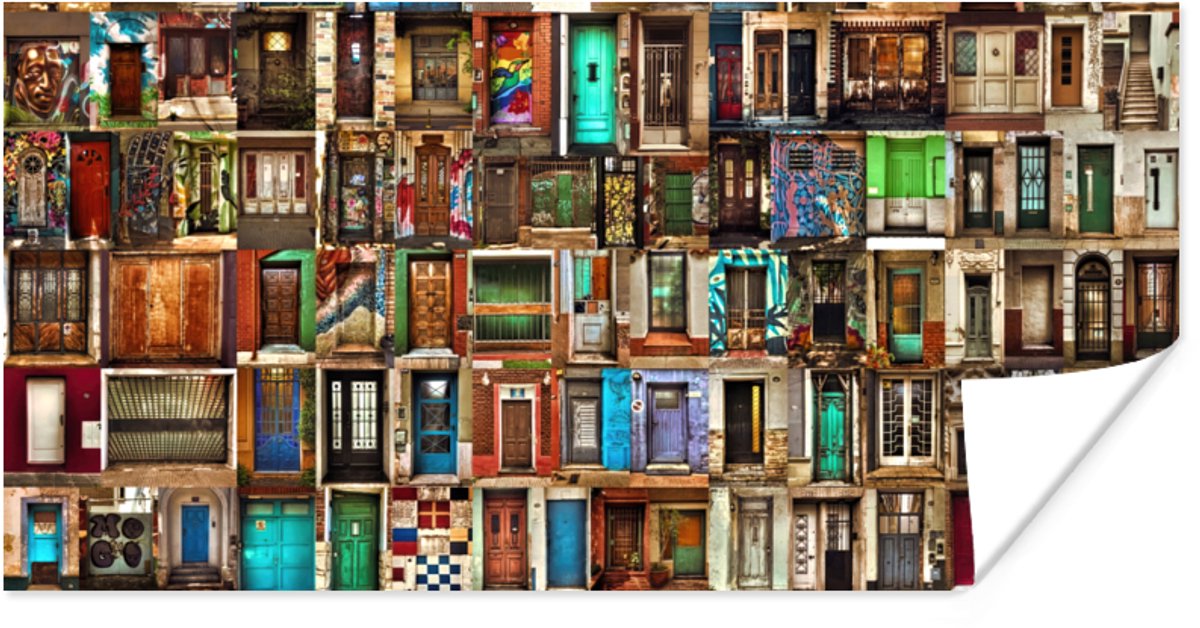 Deuren - Kleurrijk - Collage - Architectuur