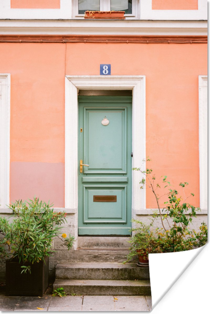 Parijs - Deur - Pastel - Architectuur
