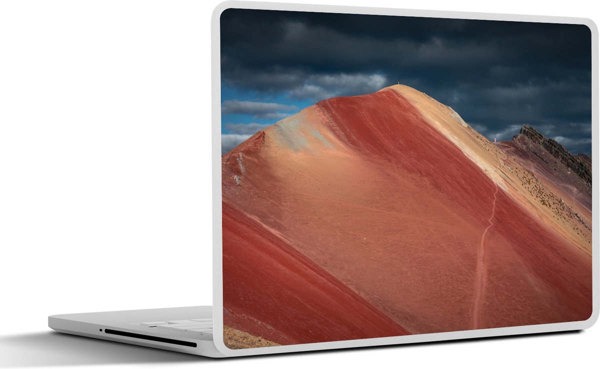 Laptop sticker - 11.6 inch - Landschap - Natuur - Berg - Wolken - 30x21cm - Laptopstickers - Laptop skin - Cover