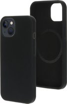 Mobiparts hoesje geschikt voor Apple iPhone 13 - MagSafe - Siliconen - Zwart