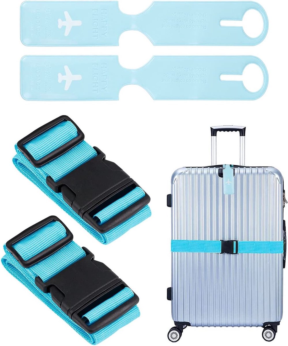 Kofferriemen set – Kofferriem – Reizen - Bagageband