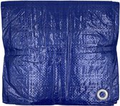 DULA Afdekzeil - 3 x 4 meter - afdekfolie - Blauw - Waterdicht dekzeil