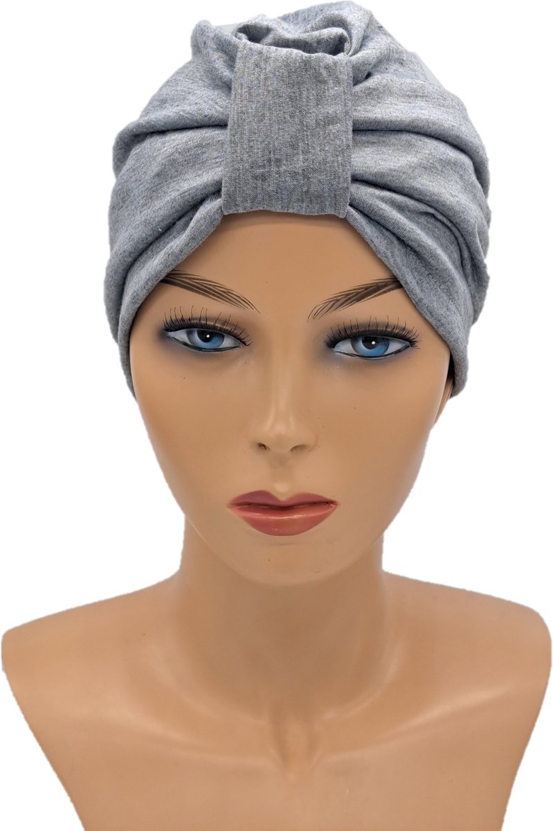 Johnson Headwear® Chemo muts Effen Grijs Dames muts Chemo Cap