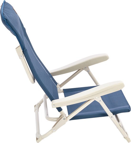 Outwell - Strandstoel - Seaford - inklapbaar - oceaanblauw van Outwell — afbeelding 2