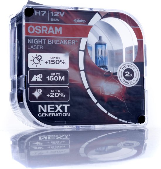 Osram Osram H7 Night Breaker Laser 150% 3500K Halogeen