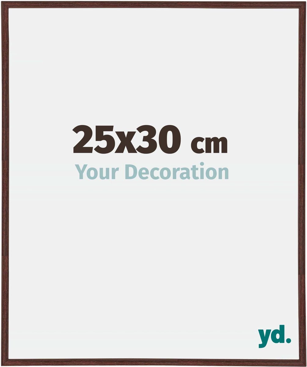 yd. Your Decoration - Fotolijst 25x30 cm - Kunststof - Bruin - Annecy