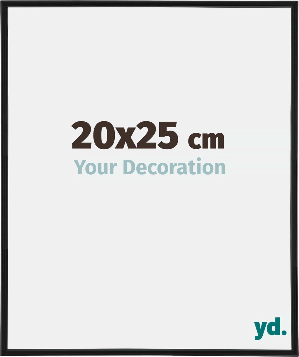 yd. Your Decoration - Fotolijst 20x25 cm - Kunststof - Zwart Mat - Annecy
