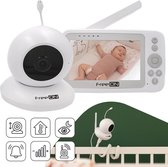 FreeON Babyfoon met camera – Premium Audio & Video Baby Monitor met slaapliedjes – Aria