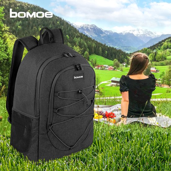 bomoe KR50 Koelrugtas Groot Antracite 35 liter XXL Koeltas Rugzak Backpack 16u Koelfunctie van bomoe — afbeelding 3