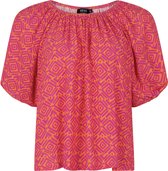 Ydence - Dames top Shelly - Aztec print - maat S