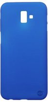 Samsung J6 Plus SM-J610 siliconenhoesje Blauw Siliconen Gel TPU / Back Cover / Hoesje