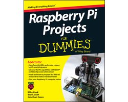 Omslag van Raspberry Pi Projects For Dummies