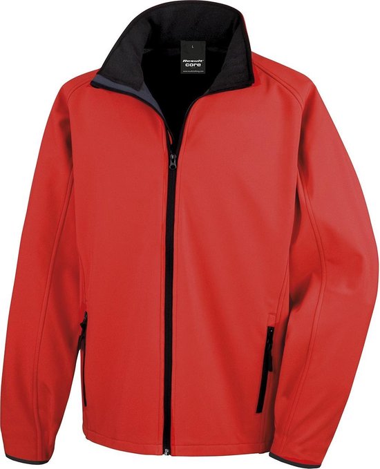 Jas Heren M Result Lange mouw Red / Black 100% Polyester