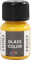 Glass Color Frost, geel, 30 ml/ 1 fles