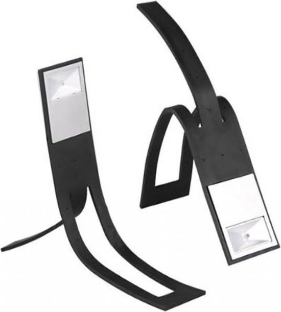 - Universeel LED Leeslampje met verstelbare voet - Zwart