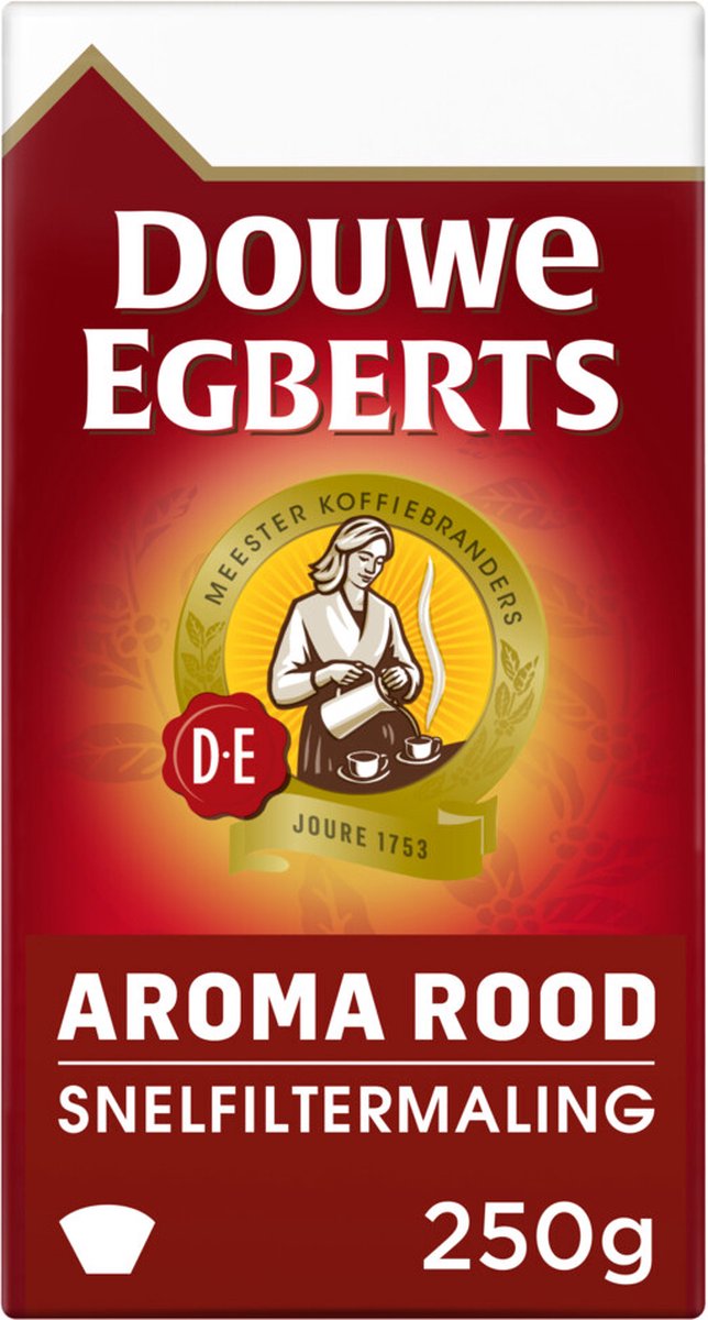 Douwe Egberts snelfiltermaling - Aroma Rood thumbnail 2