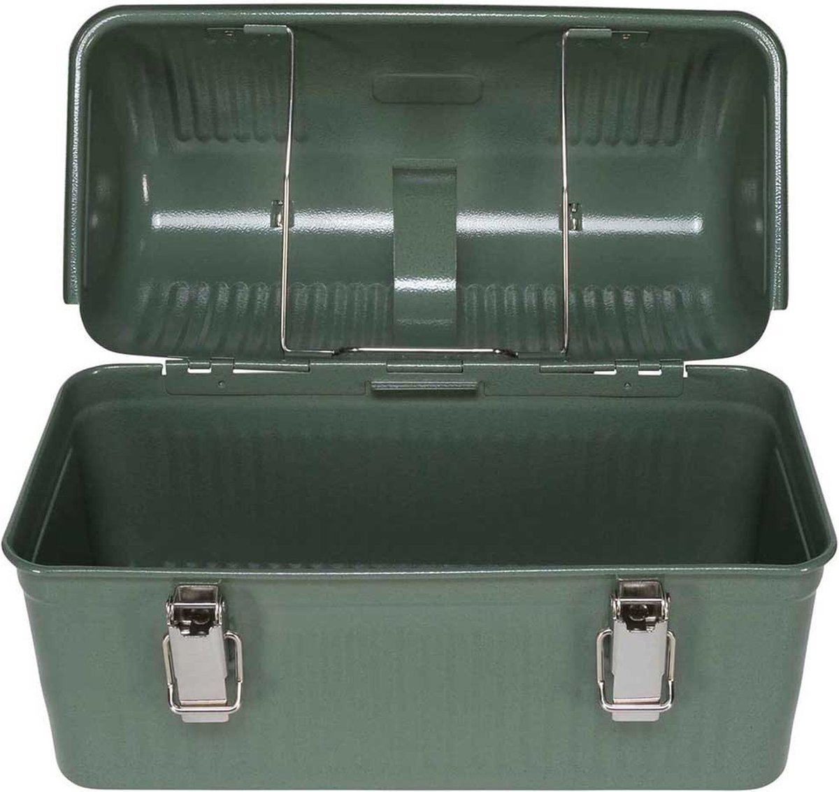 Stanley Classic Lunch Box 9.5L - Roestvrijstalen Lunchbox met Handvat - BPA Vrije Voedselcontainer - Ook Geschikt voor Vacuümfles of Reisbeker - Hammertone Green – foto 6