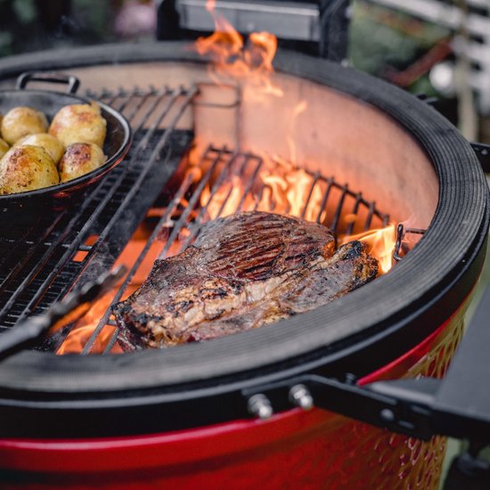 Kamado Joe - Classic II houtskoolbarbecue met onderstel en zijtafels van Kamado Joe — afbeelding 5