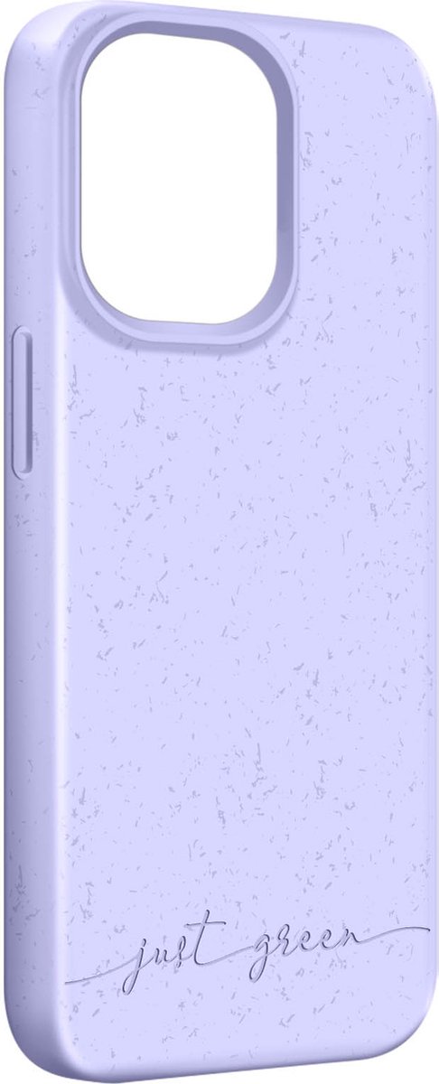 Hoes iPhone 14 Pro Recyclebaar Biologisch afbreekbaar Just Green lavandel