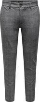 ONLY & SONS ONSMARK CHECK PANTS HY 9887 NOOS Pantalons Homme - Taille W34 X L32