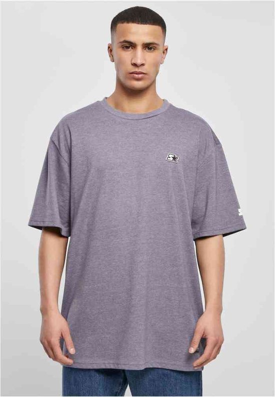 Starter Black Label - Essential Oversize Heren T-shirt - M - Paars