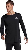 Adidas Fast Long Sleeve Shirt Zwart S Homme