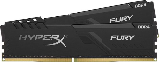 Kingston HyperX FURY DDR4 3000MHz 16GB×1 KINGSTON HyperX Fury RAM-module - 16 GB - DDR4-3000 / PC4-24000