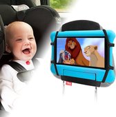 Support de tablette en Siliconen pour appuie-tête de voiture pour siège arrière Enfants , compatible avec iPad, iPad mini/ Air/ Pro, Switch, Galaxy Tabs