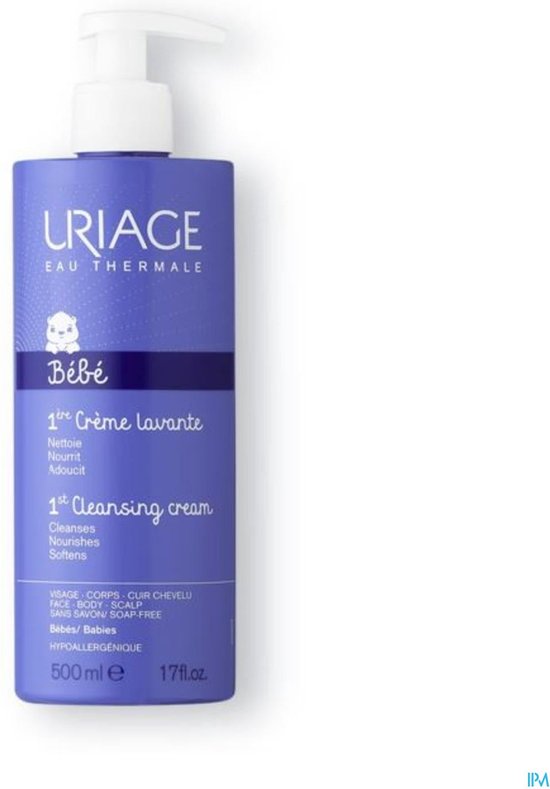 Uriage Bébé 1ère Crème Lavante Visage Corps 500ml