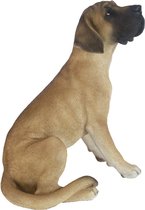 Esschert Design Duitse dog zittend 42,5x31,6x52,4 cm