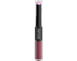 foto van L’Oréal Paris Infaillible 24H Lipstick - Verzorgende Lippenstift Verrijkt met Hyaluronzuur - 209 Violet Parfait -5.7 ml