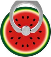 GadgetBay Ring finger grip watermeloen iPhone universeel mobiel
