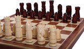 Jeu d'échecs décoratif Castle XL avec pièces d'échecs