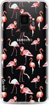Casetastic Couverture souple Samsung Galaxy S9 - Flamingo Party