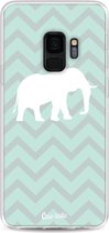 Casetastic Softcover Samsung Galaxy S9 - Elephant Chevron Pattern