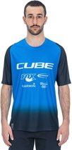 Cube Vertex X Action Team Enduro-trui Met Korte Mouwen Blauw 2XL Man